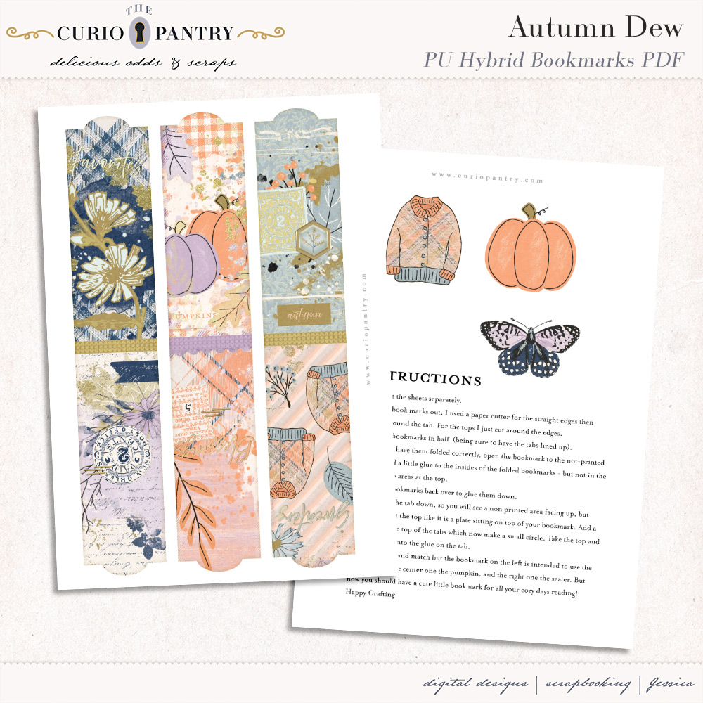 Autumn Dew Bookmarks